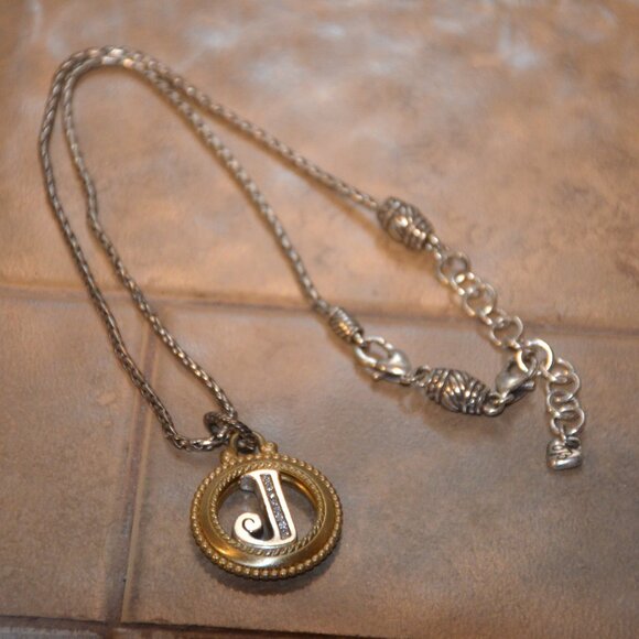 Brighton Initial J Necklace - Picture 3 of 7